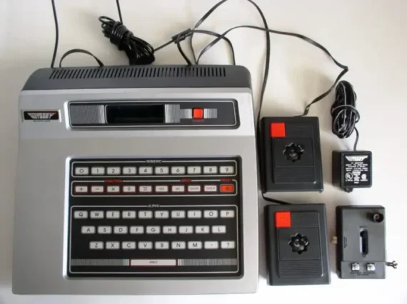 The Console That Tried to Revolutionize Gaming | Magnavox Odyssey 2 2 Magnavox Odyssey 2 Console with controllers